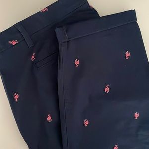 Talbots Flamingo Pants